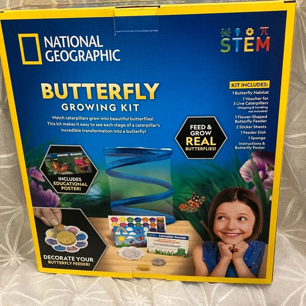 National Geographic Butterfly Growing Kit